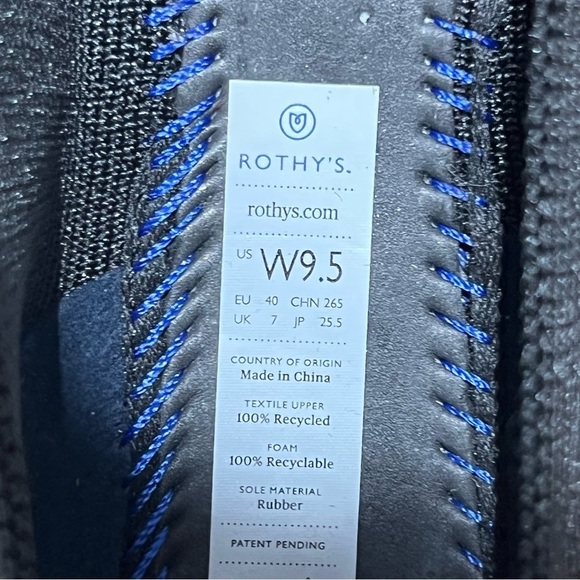 Rothy’s Black Round Toe Flats - Picture 8 of 8